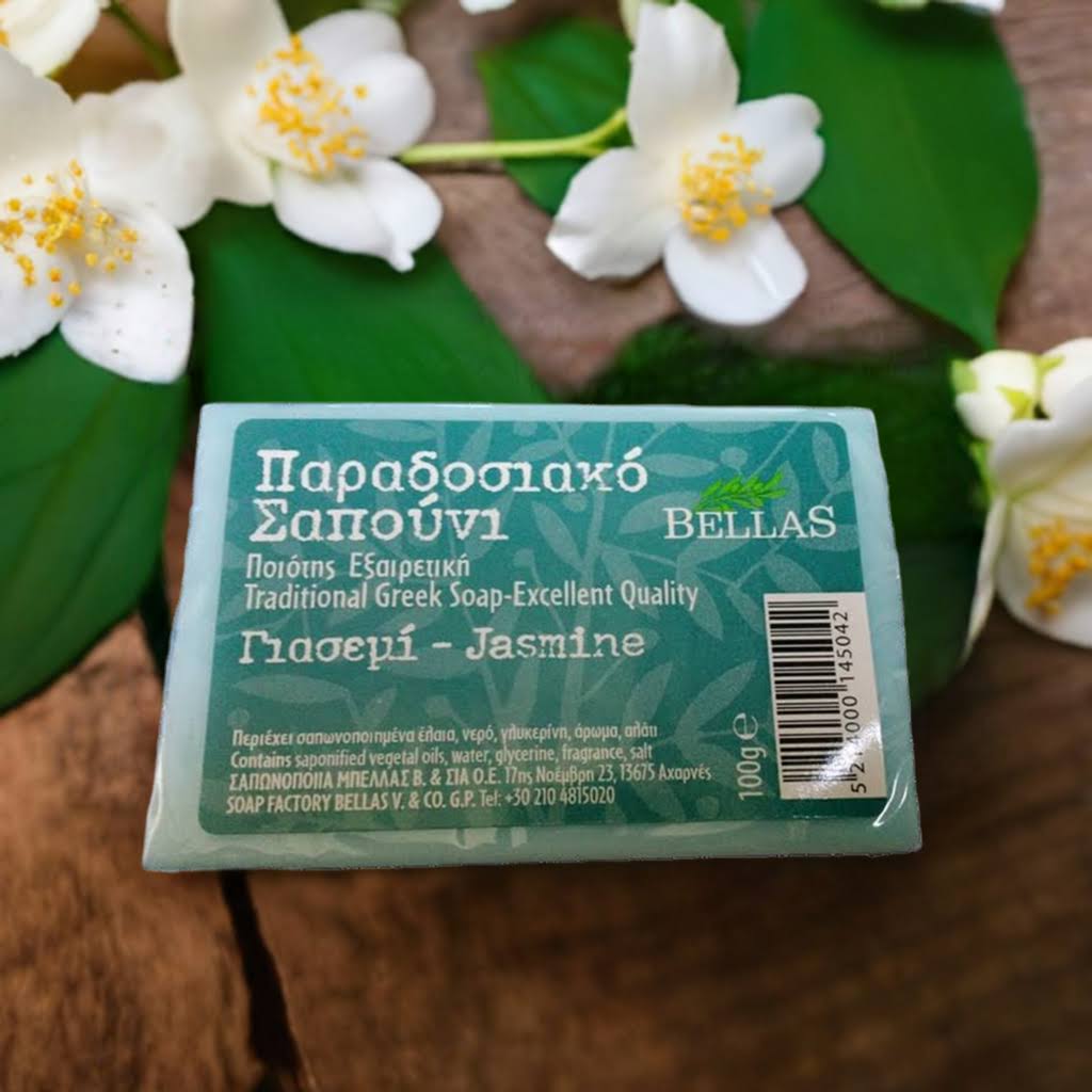 Jasmine olive oil soap from Crete
